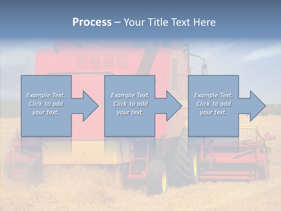 Cereal Farming Harvesting PowerPoint Template