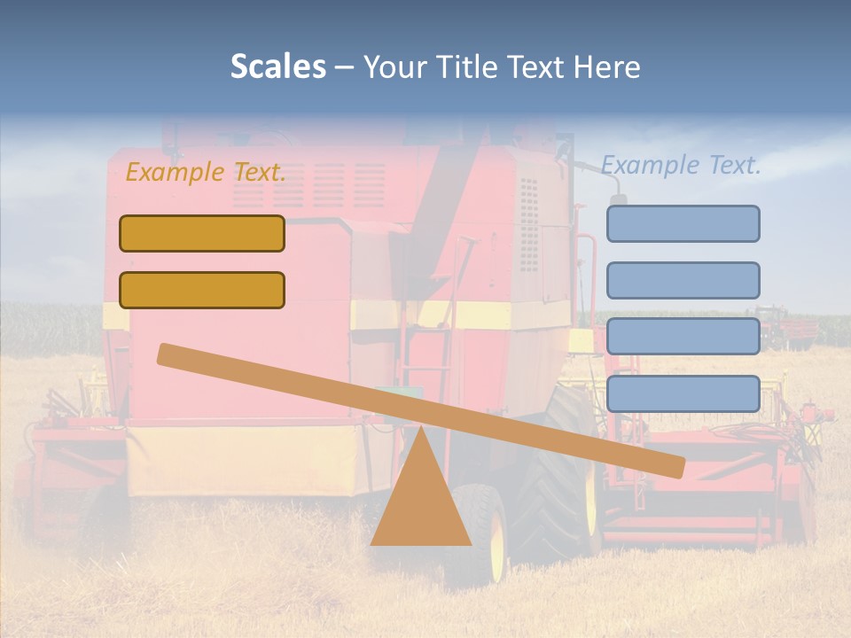 Cereal Farming Harvesting PowerPoint Template
