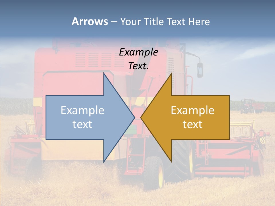 Cereal Farming Harvesting PowerPoint Template