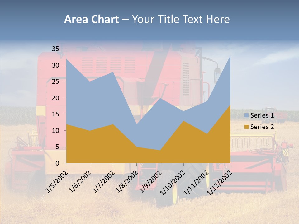 Cereal Farming Harvesting PowerPoint Template