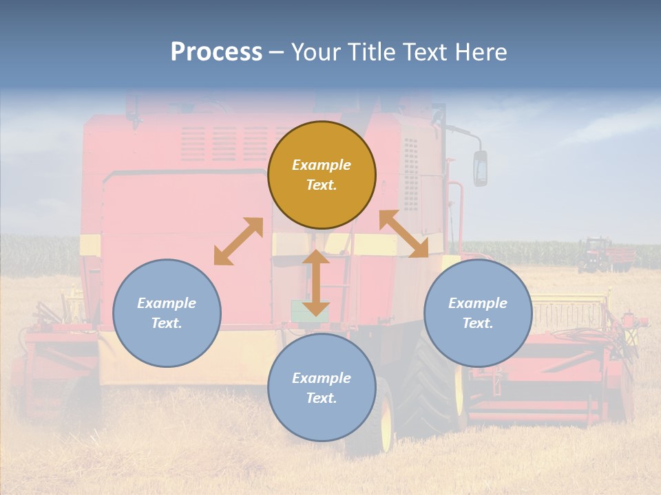 Cereal Farming Harvesting PowerPoint Template