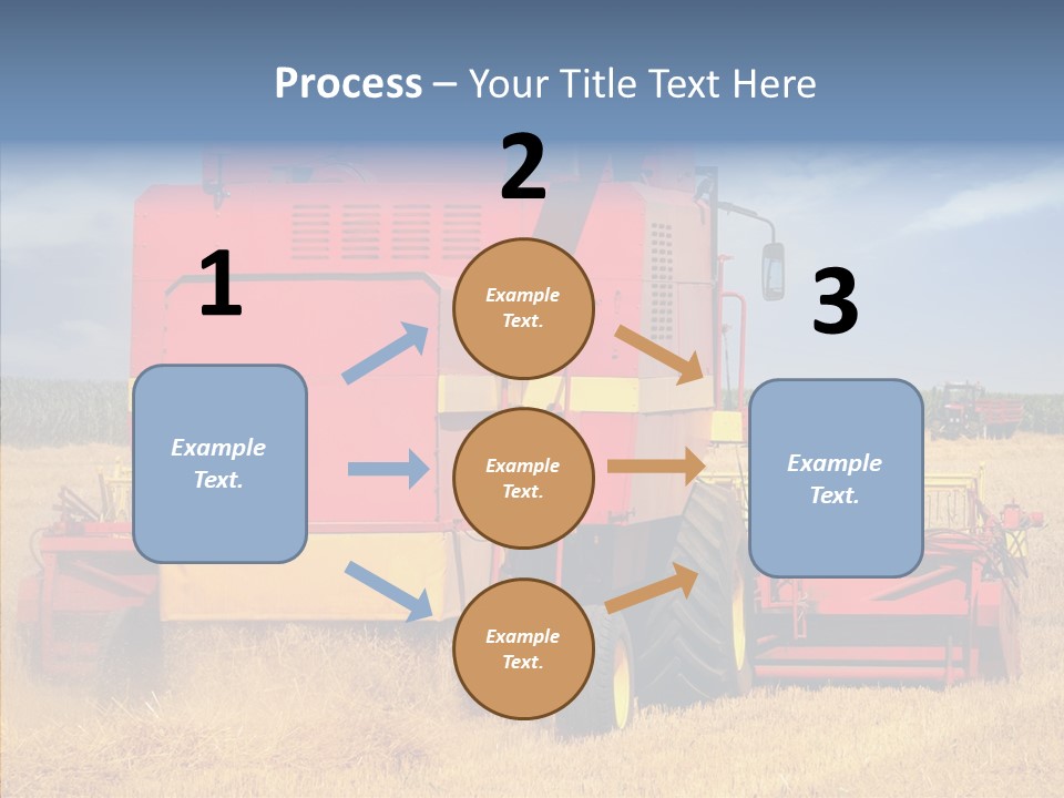 Cereal Farming Harvesting PowerPoint Template