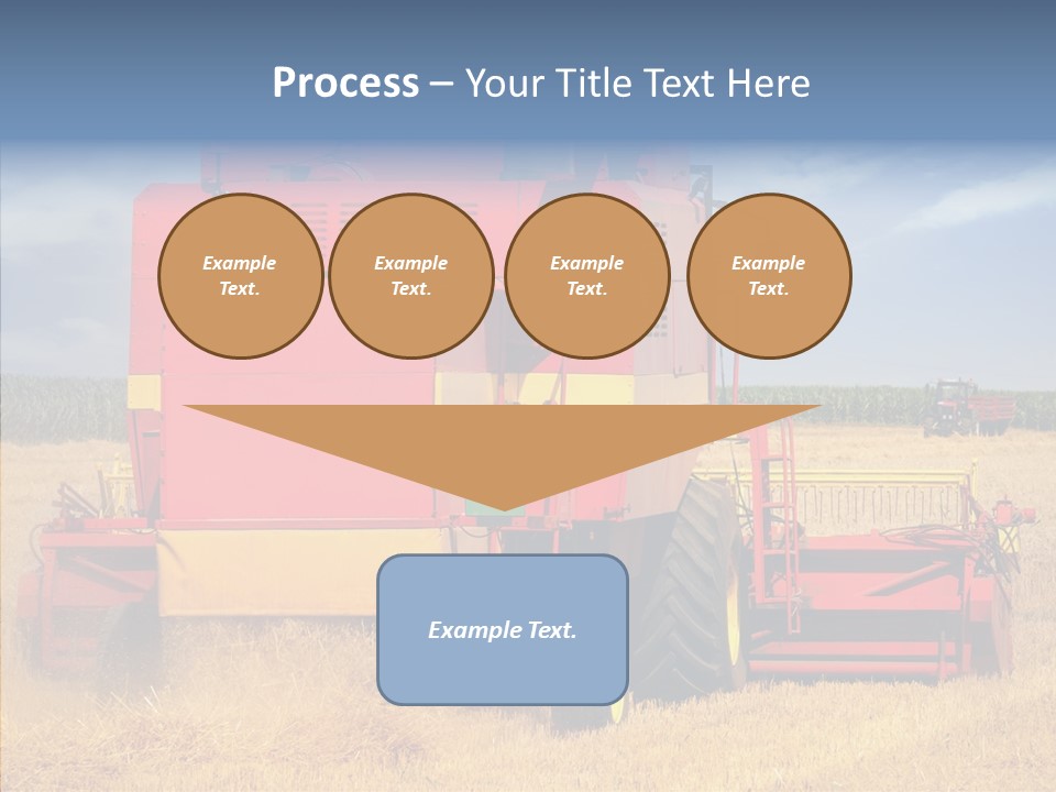 Cereal Farming Harvesting PowerPoint Template