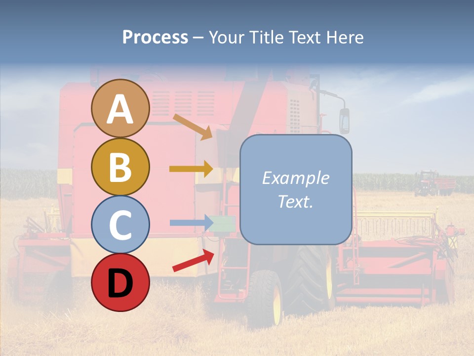 Cereal Farming Harvesting PowerPoint Template