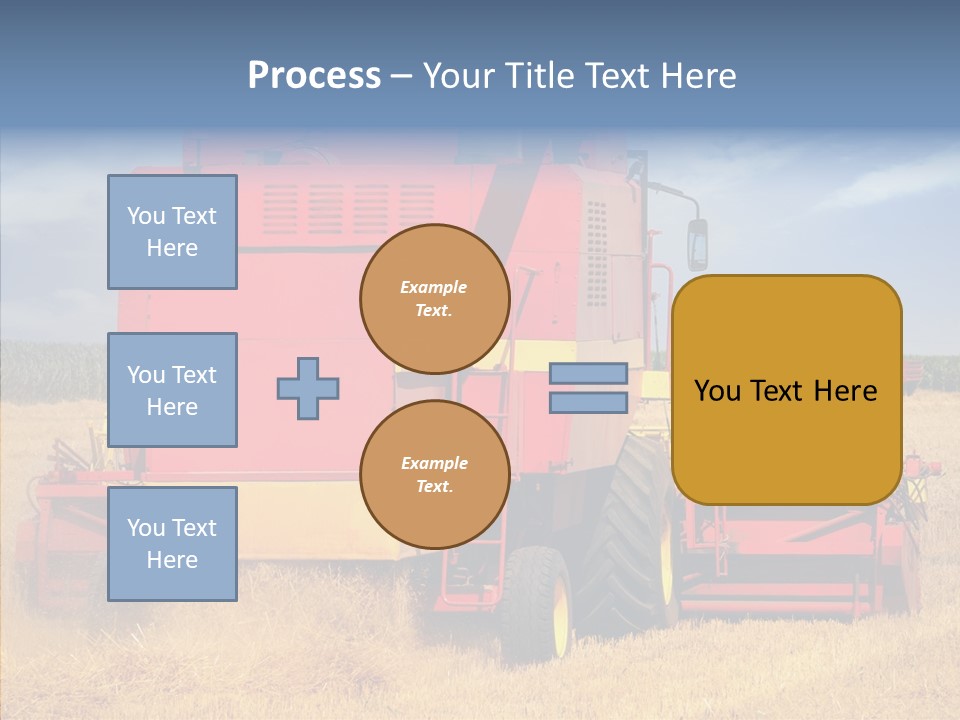 Cereal Farming Harvesting PowerPoint Template