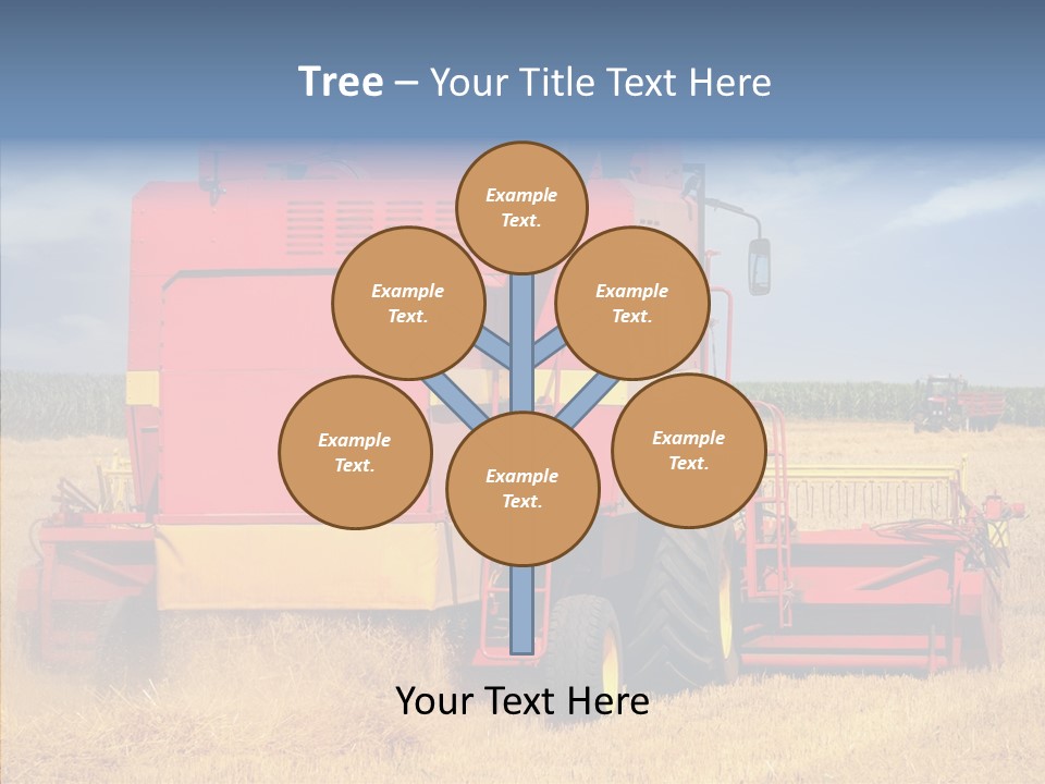 Cereal Farming Harvesting PowerPoint Template