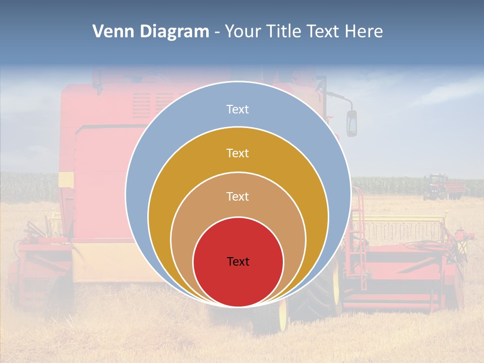 Cereal Farming Harvesting PowerPoint Template