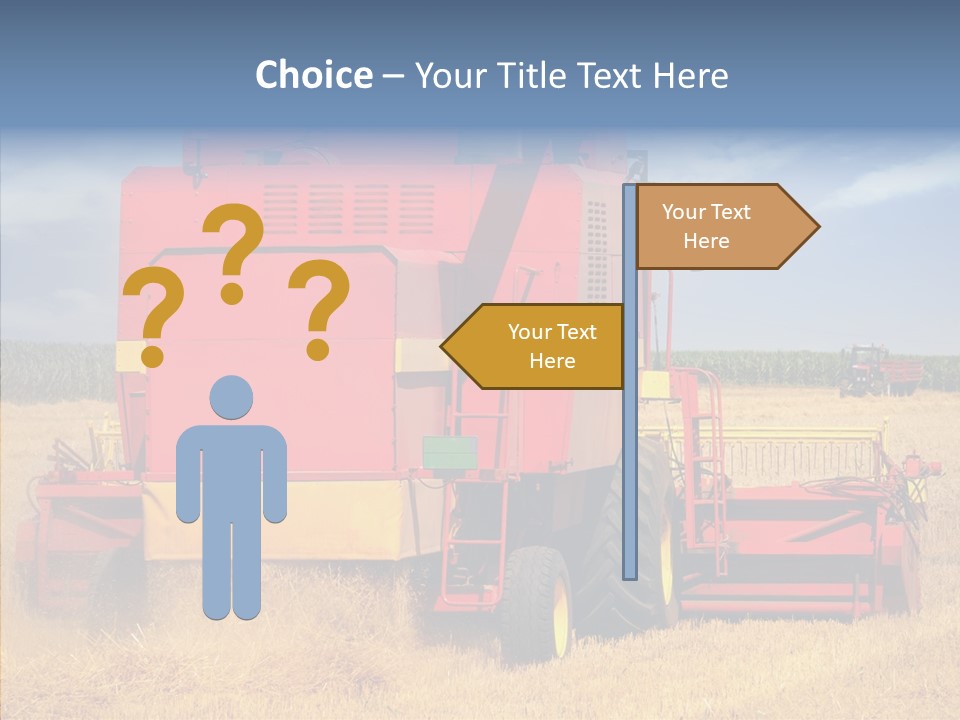 Cereal Farming Harvesting PowerPoint Template