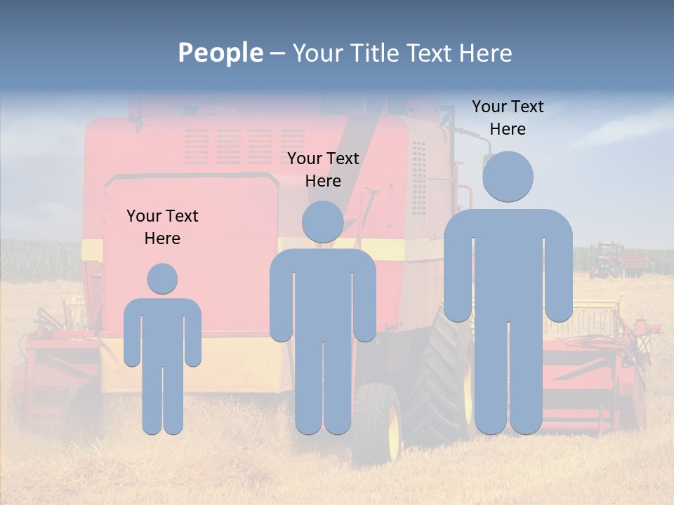 Cereal Farming Harvesting PowerPoint Template