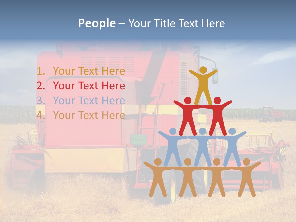 Cereal Farming Harvesting PowerPoint Template