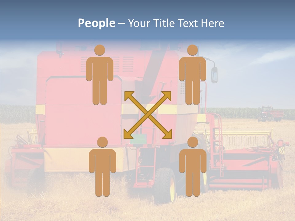 Cereal Farming Harvesting PowerPoint Template