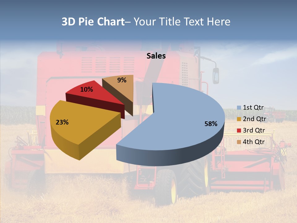 Cereal Farming Harvesting PowerPoint Template