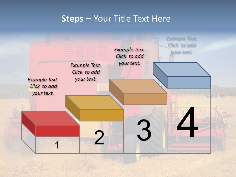 Cereal Farming Harvesting PowerPoint Template