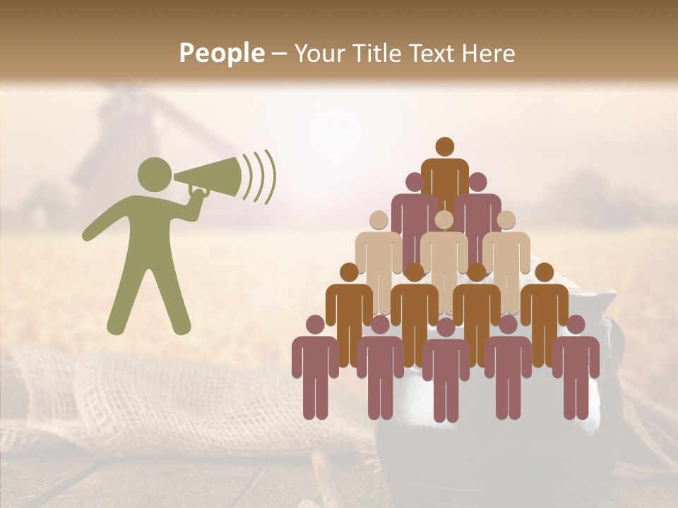 Team Toon Conference PowerPoint Template