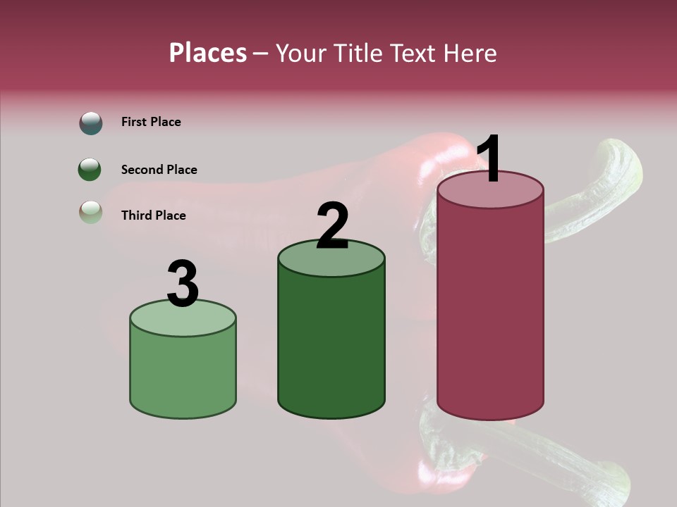 Hot Peppers Chef PowerPoint Template