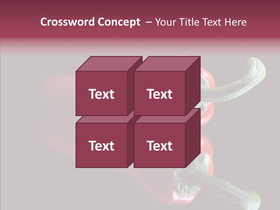 Hot Peppers Chef PowerPoint Template