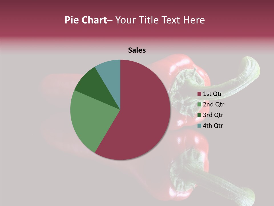 Hot Peppers Chef PowerPoint Template