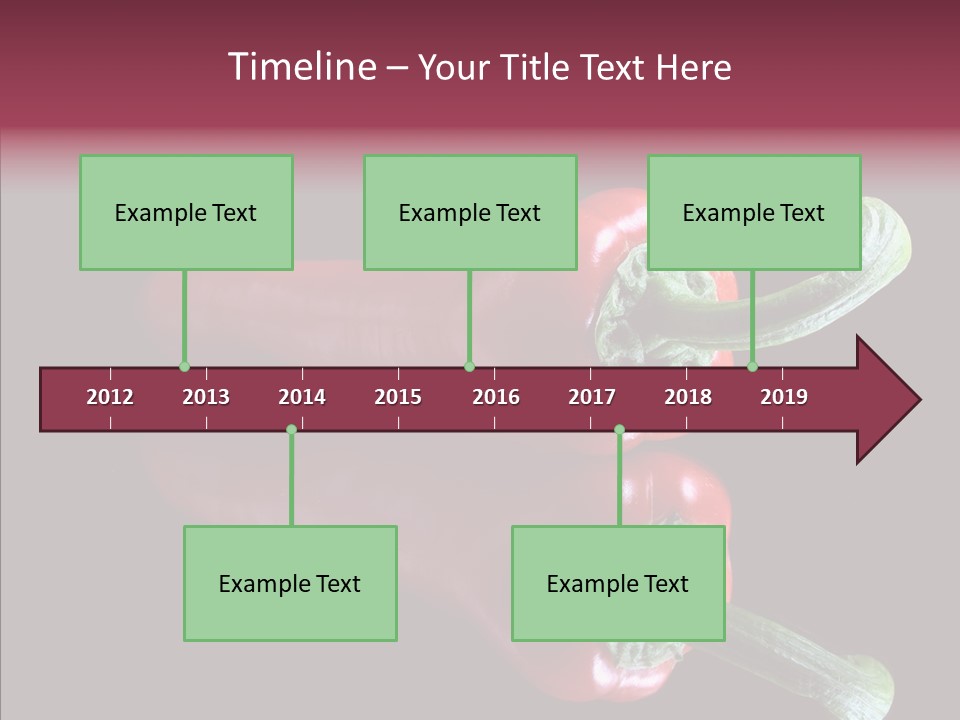 Hot Peppers Chef PowerPoint Template