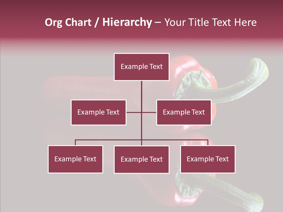 Hot Peppers Chef PowerPoint Template