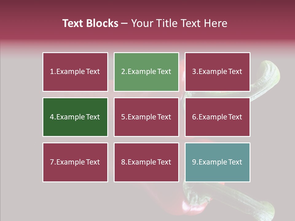 Hot Peppers Chef PowerPoint Template