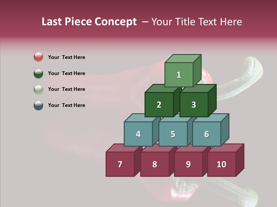 Hot Peppers Chef PowerPoint Template