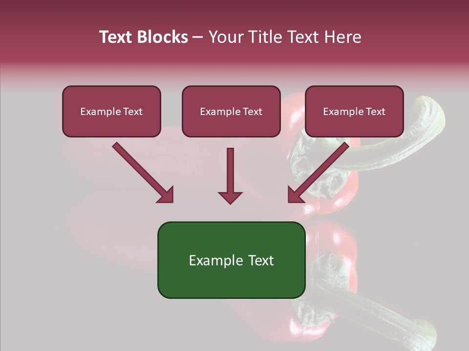 Hot Peppers Chef PowerPoint Template