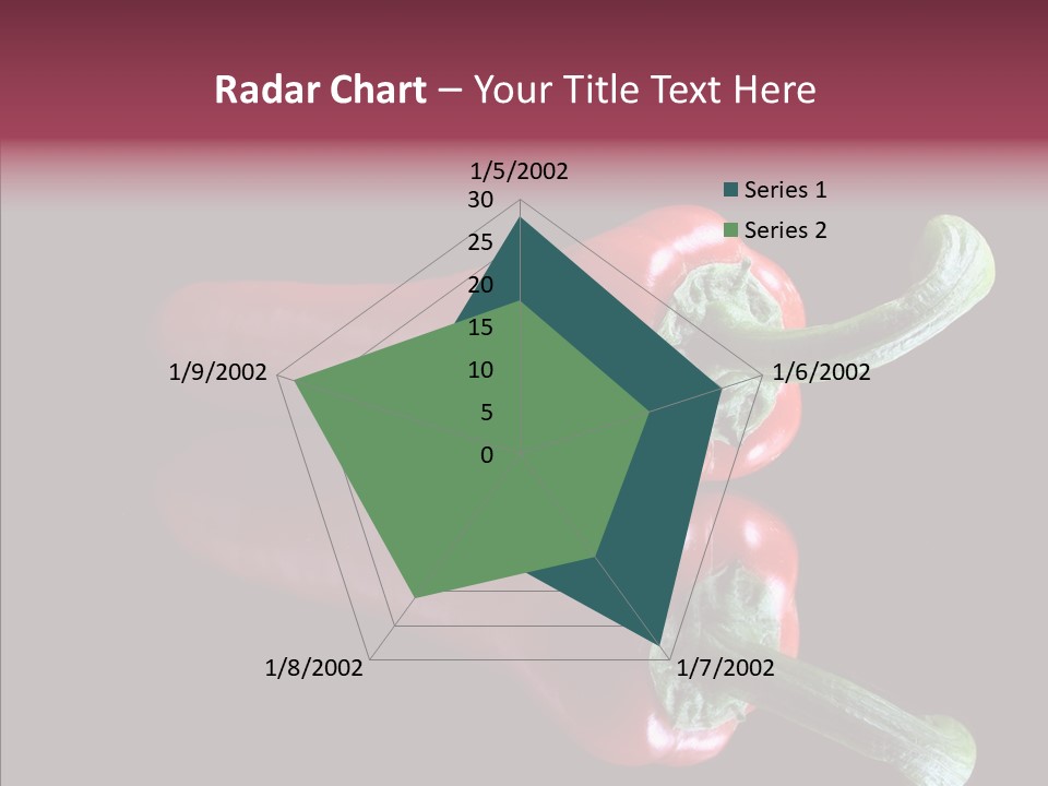 Hot Peppers Chef PowerPoint Template