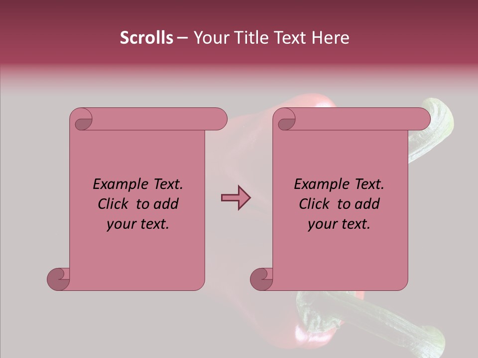 Hot Peppers Chef PowerPoint Template