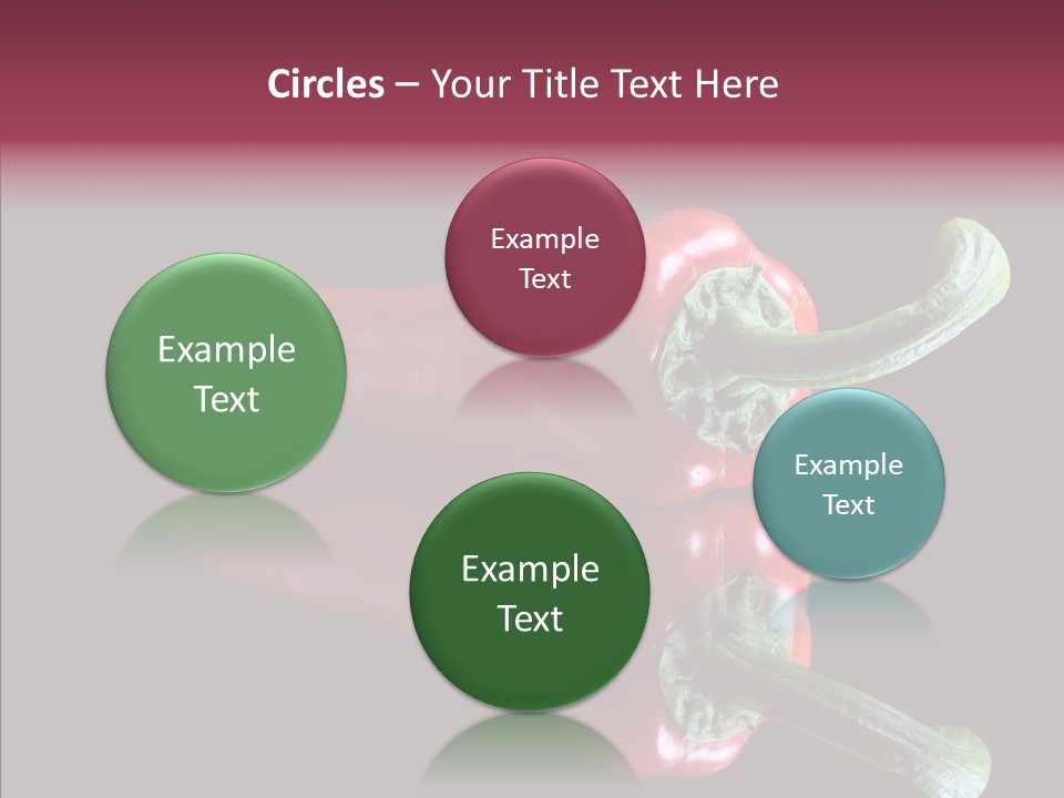 Hot Peppers Chef PowerPoint Template