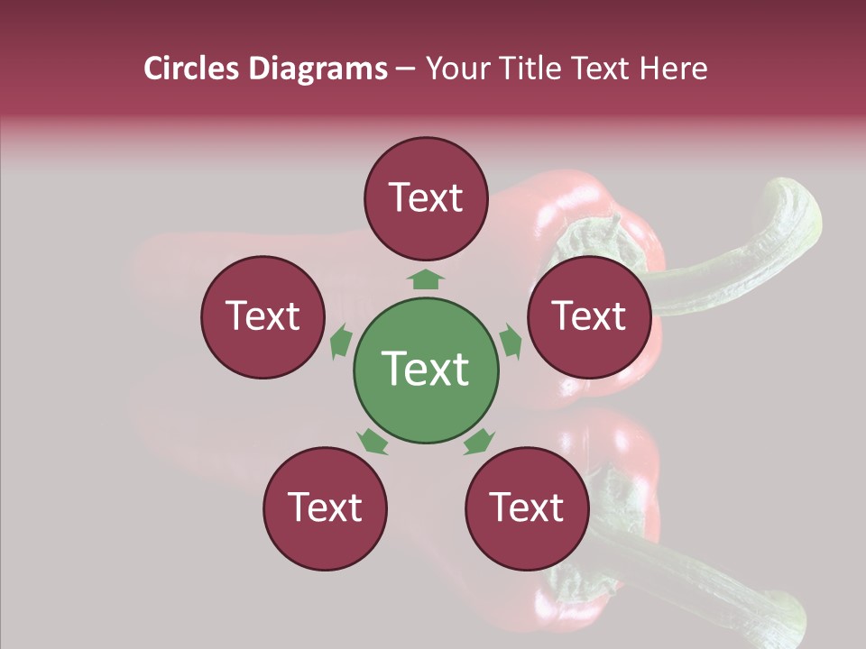 Hot Peppers Chef PowerPoint Template