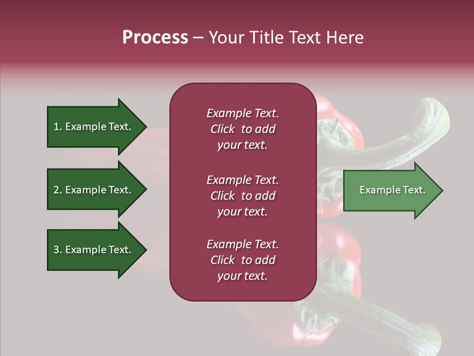 Hot Peppers Chef PowerPoint Template
