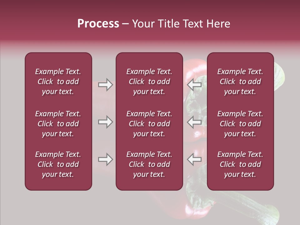 Hot Peppers Chef PowerPoint Template