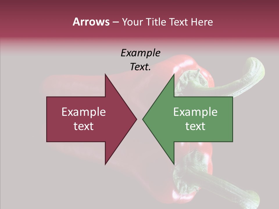 Hot Peppers Chef PowerPoint Template