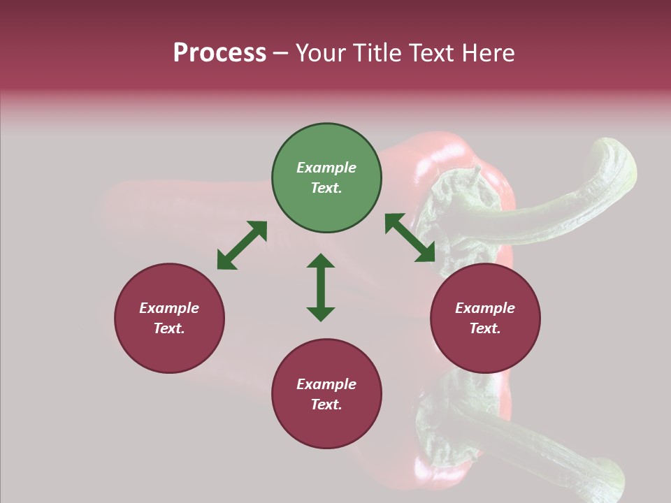 Hot Peppers Chef PowerPoint Template