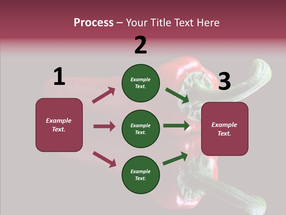 Hot Peppers Chef PowerPoint Template