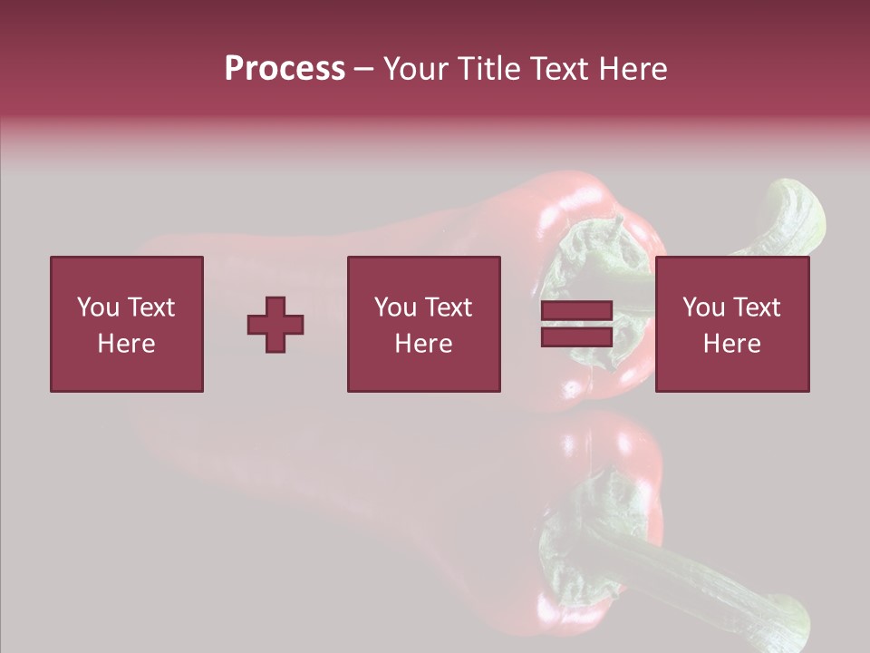 Hot Peppers Chef PowerPoint Template