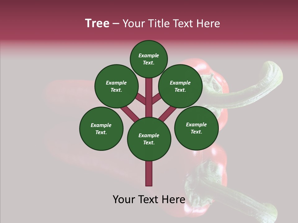 Hot Peppers Chef PowerPoint Template