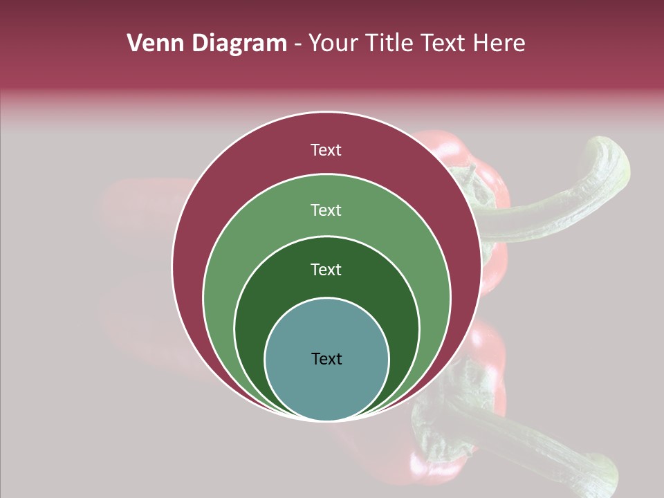 Hot Peppers Chef PowerPoint Template