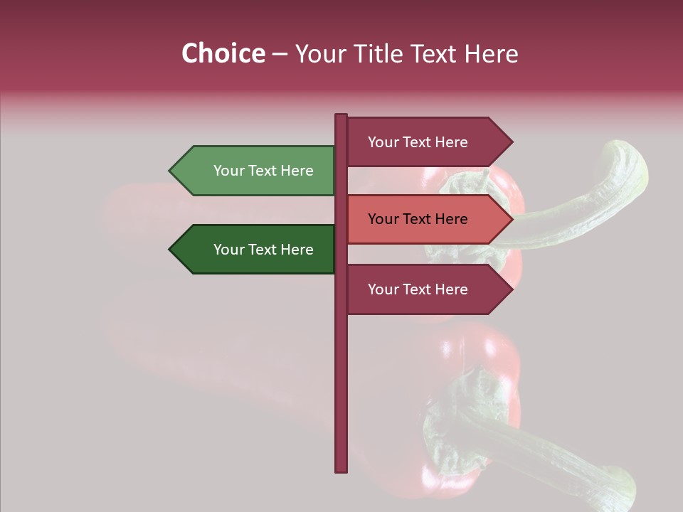 Hot Peppers Chef PowerPoint Template