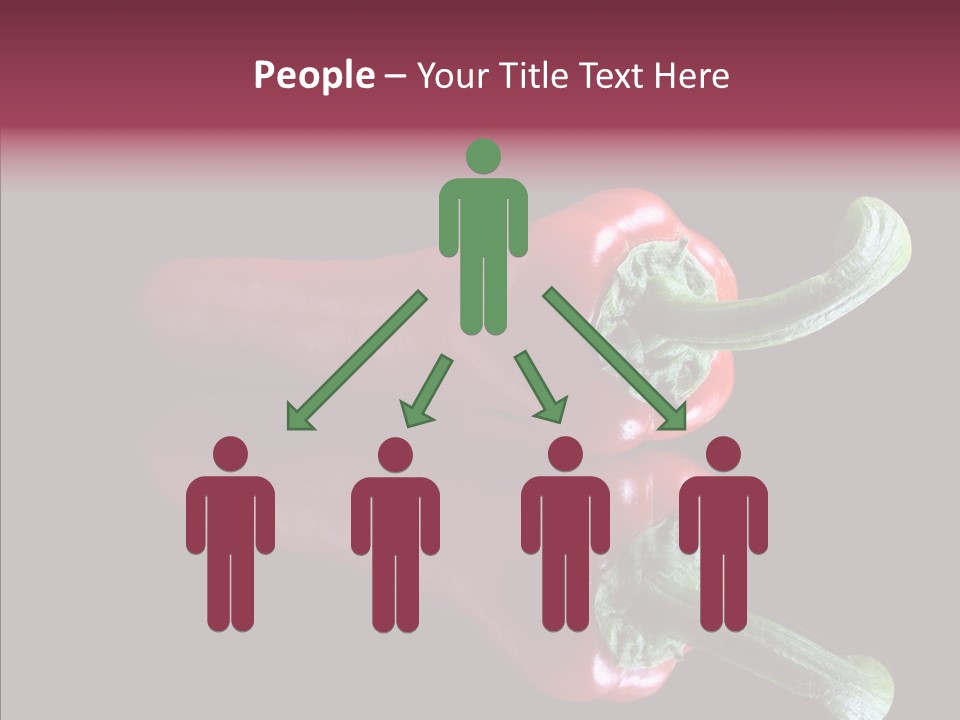 Hot Peppers Chef PowerPoint Template