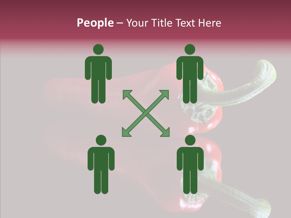 Hot Peppers Chef PowerPoint Template