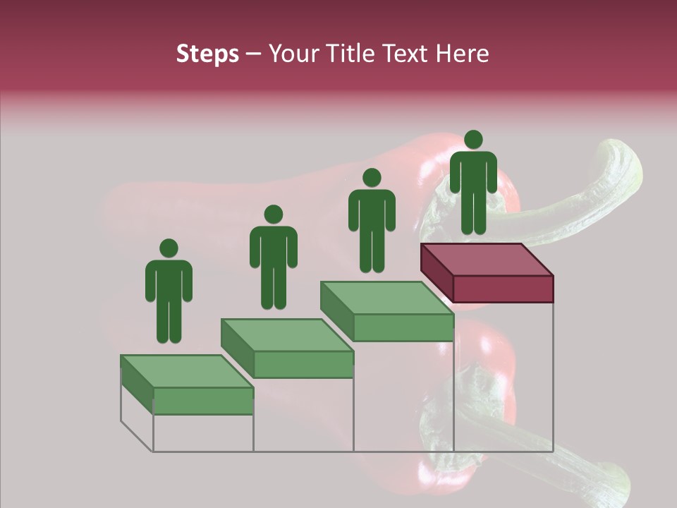 Hot Peppers Chef PowerPoint Template