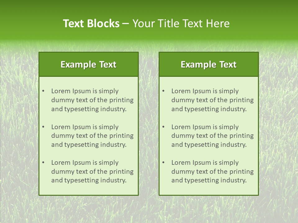 Plant Summer Growth PowerPoint Template