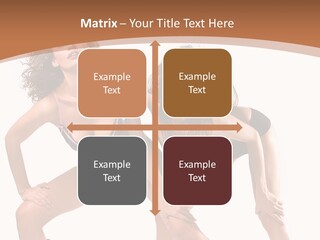 Stylistic Face Bend PowerPoint Template