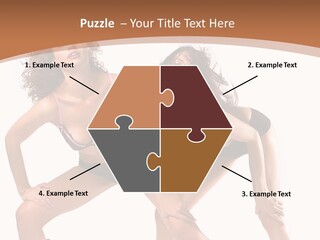 Stylistic Face Bend PowerPoint Template