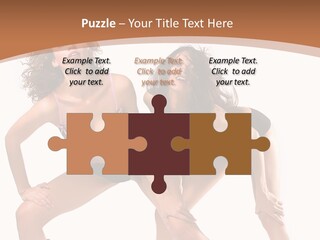 Stylistic Face Bend PowerPoint Template