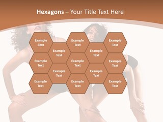 Stylistic Face Bend PowerPoint Template