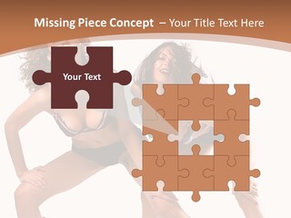 Stylistic Face Bend PowerPoint Template