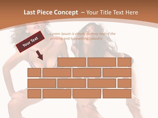 Stylistic Face Bend PowerPoint Template