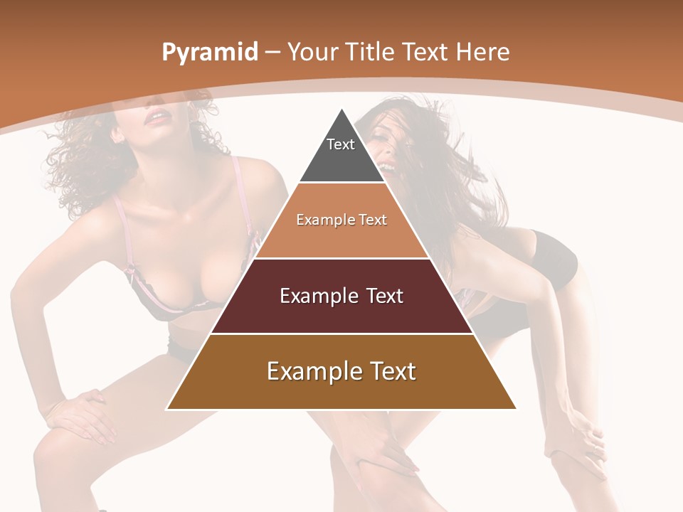 Stylistic Face Bend PowerPoint Template